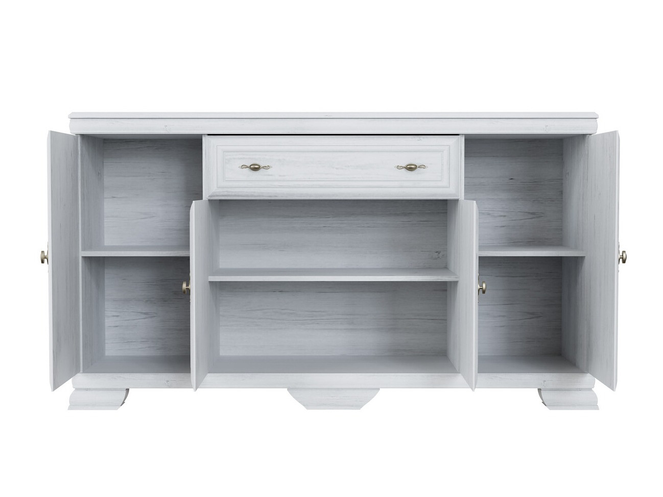 Parete attrezzata Salmeru 113 (Pino di Anderson)