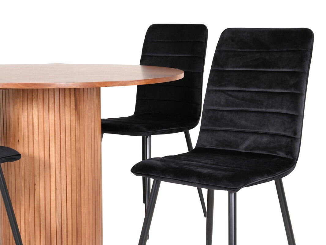 Set sala da pranzo Dallas 3091 (Nero)