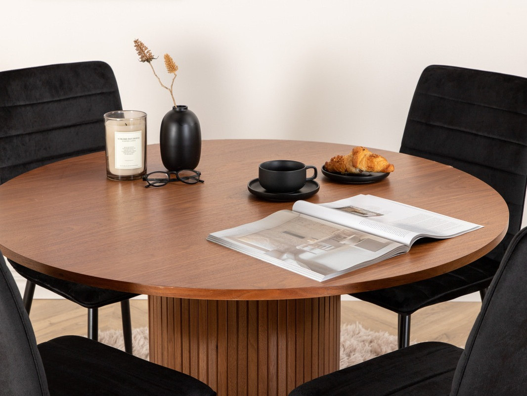Set sala da pranzo Dallas 3091 (Nero)