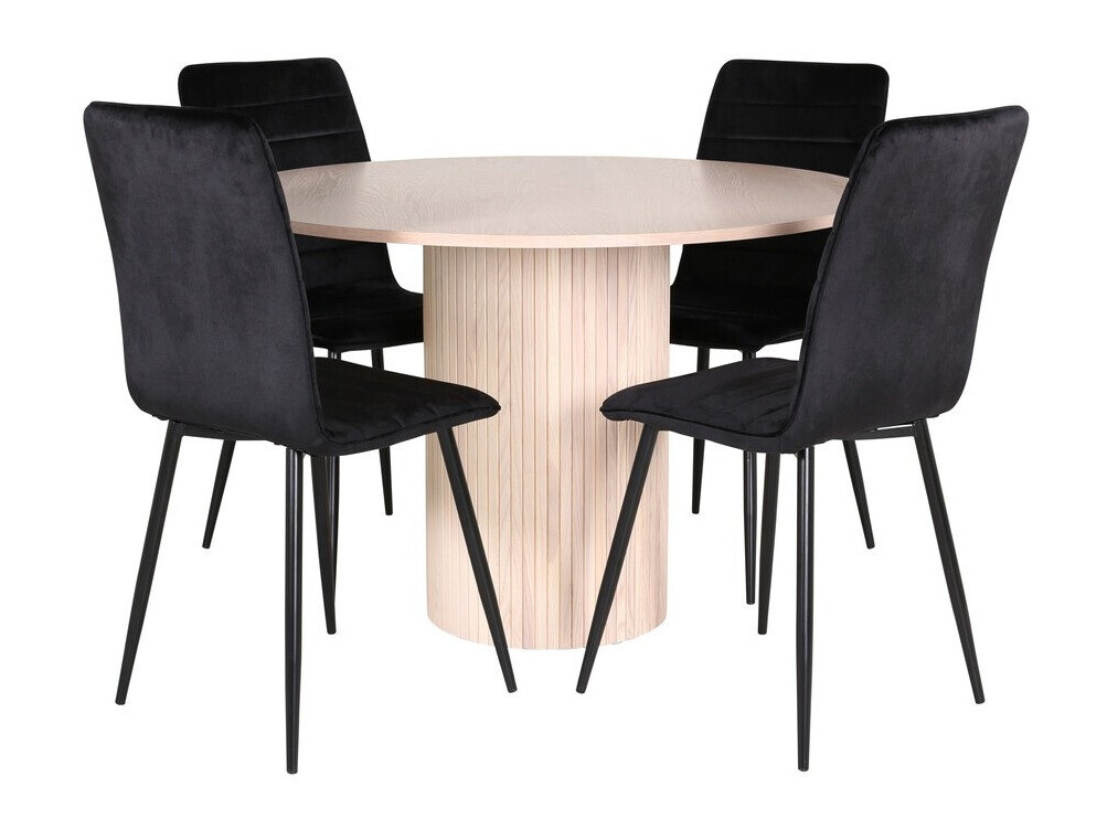 Set sala da pranzo Dallas 3101 (Nero)