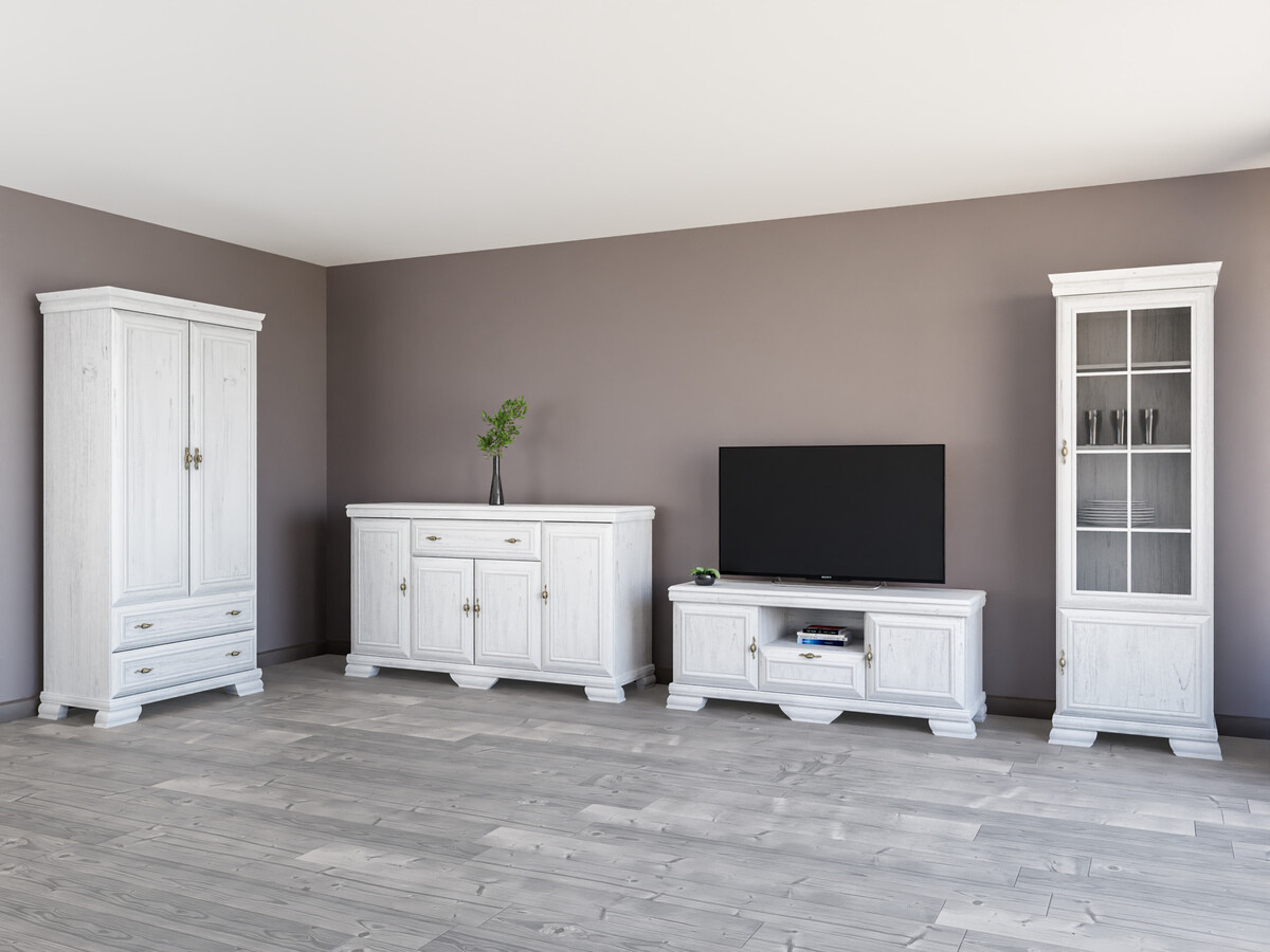 Parete attrezzata Salmeru 116 (Pino di Anderson)