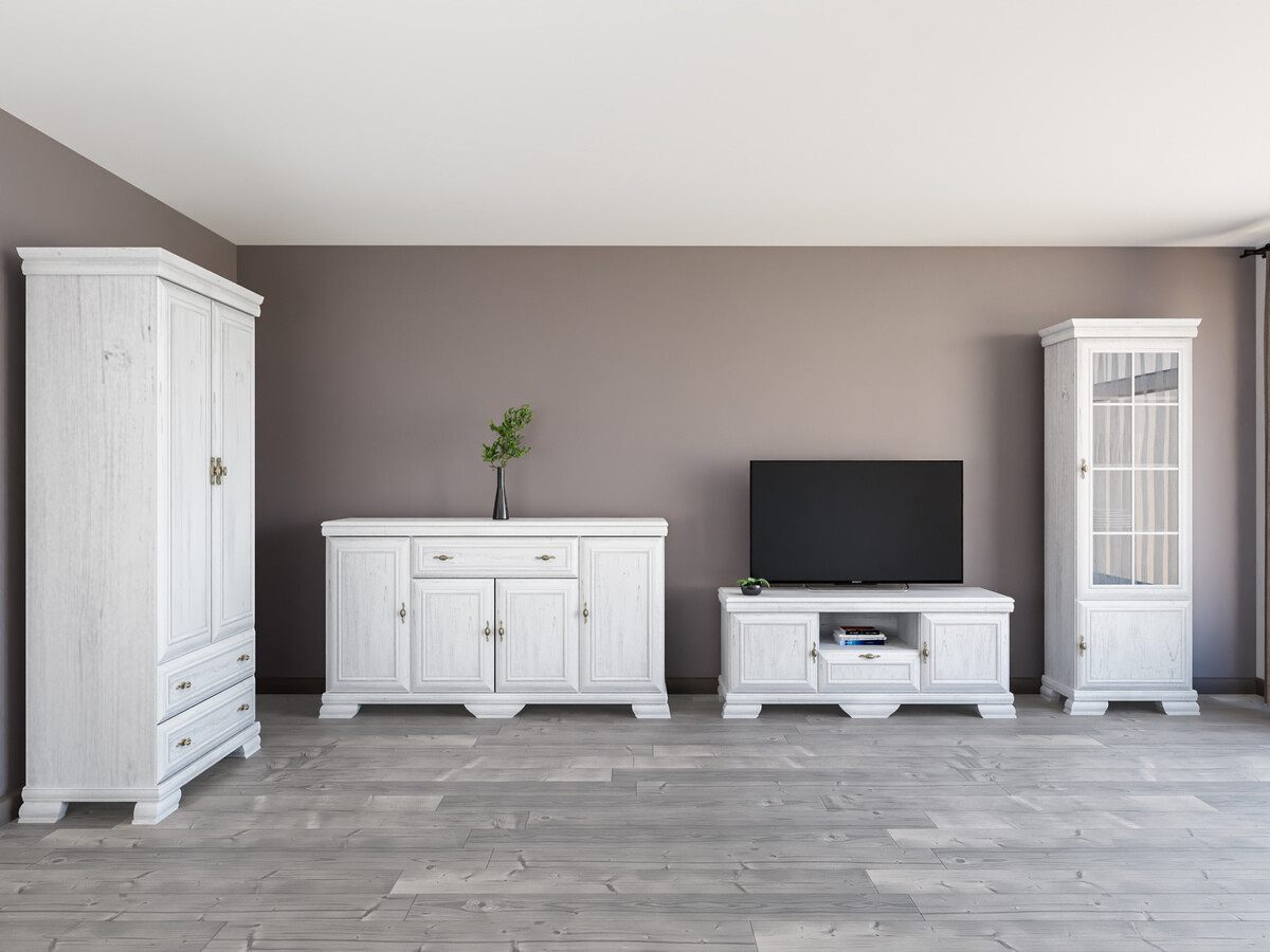 Parete attrezzata Salmeru 116 (Pino di Anderson)