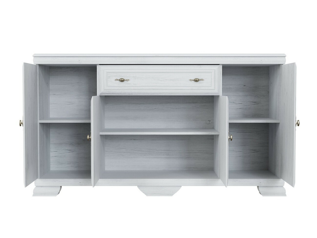 Parete attrezzata Salmeru 116 (Pino di Anderson)