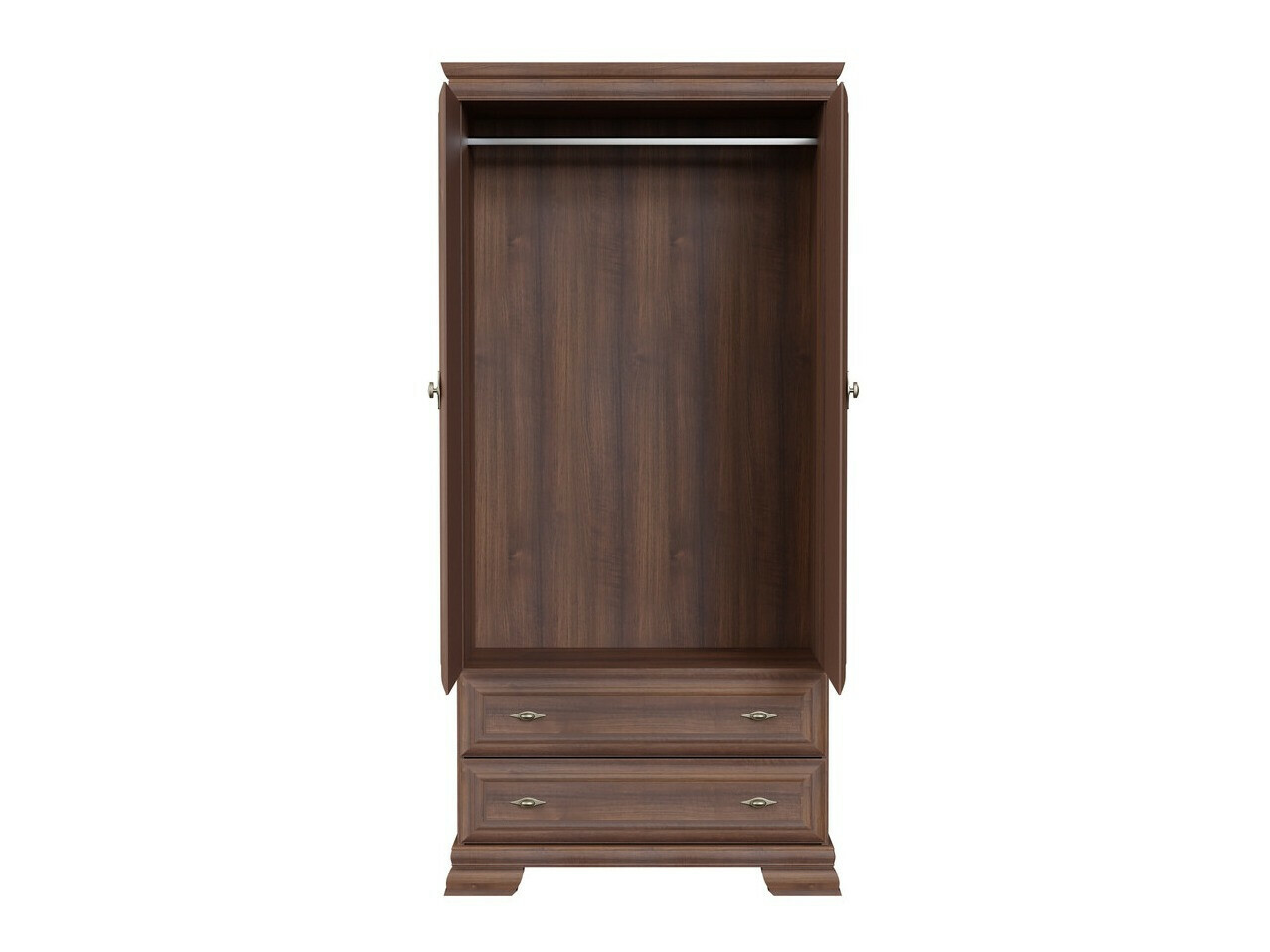 Parete attrezzata Salmeru 116 (Samoa King Noce)