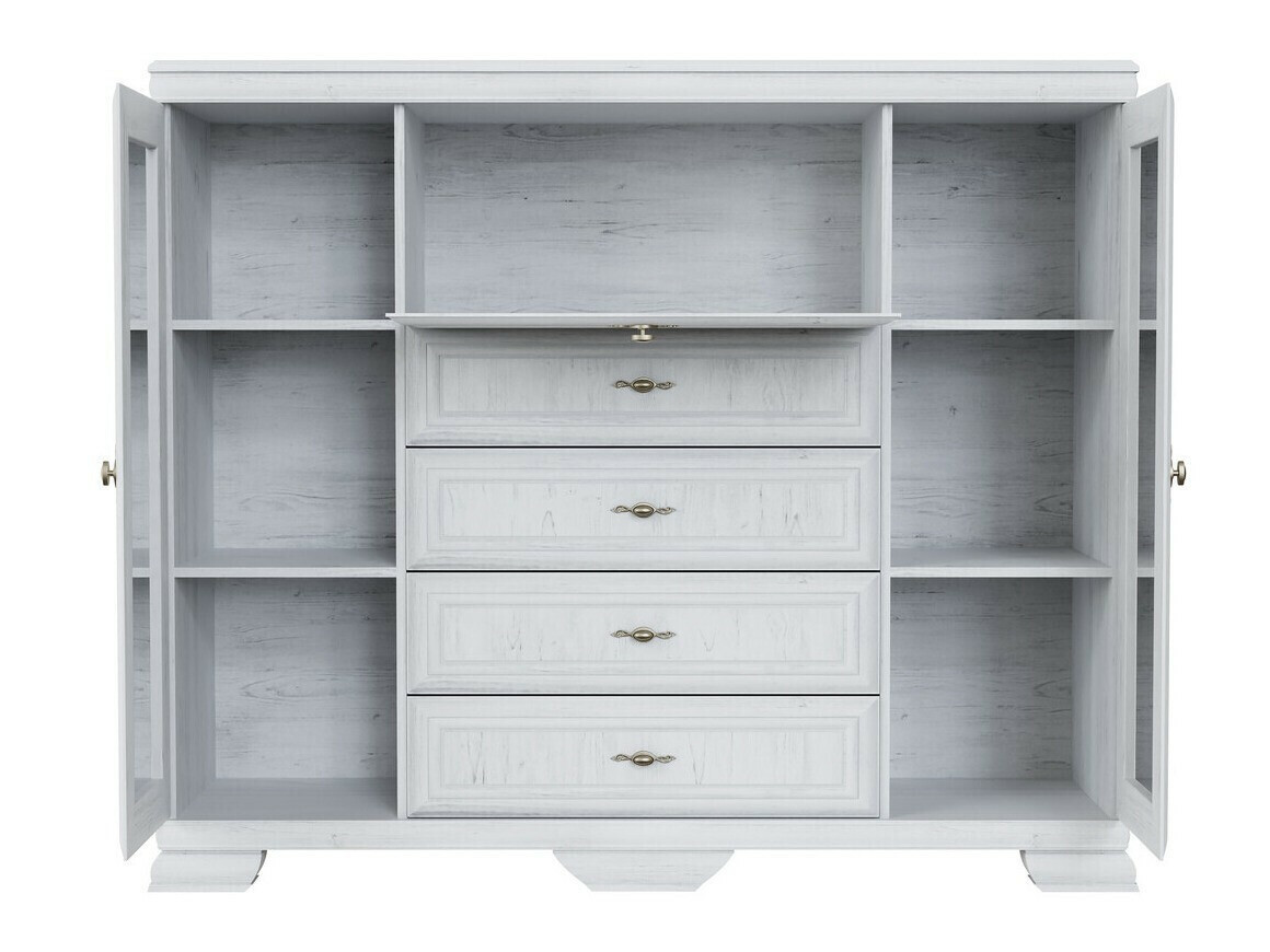 Parete attrezzata Salmeru 117 (Pino di Anderson)