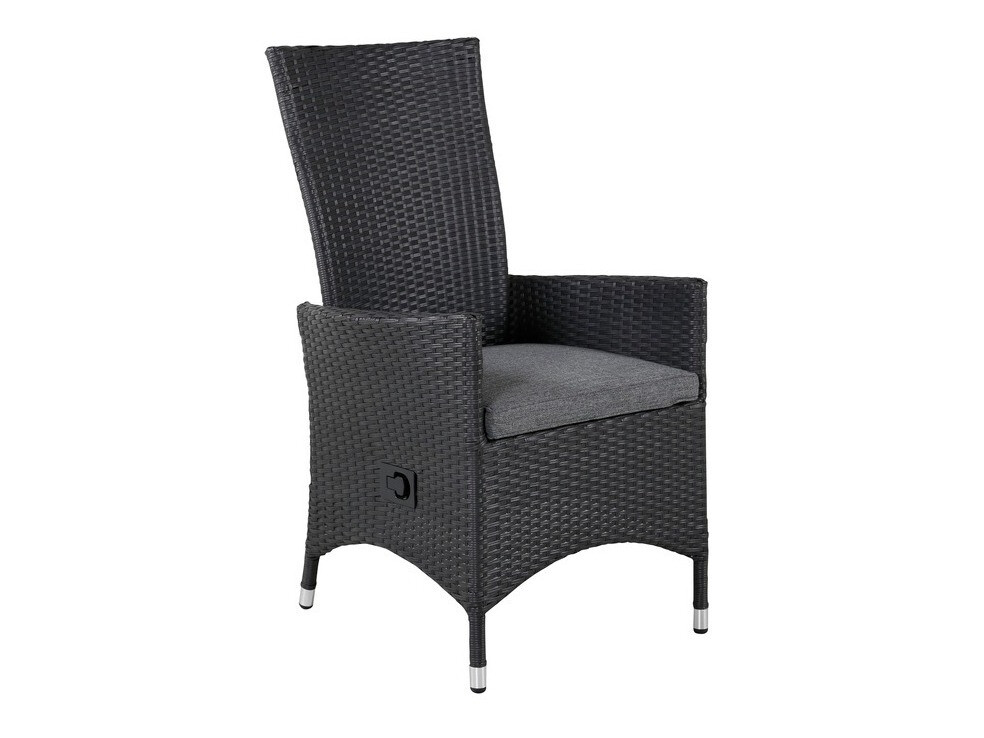 Poltrona da esterno Dallas 735 (Nero + Grigio)