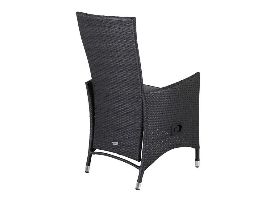 Poltrona da esterno Dallas 735 (Nero + Grigio)