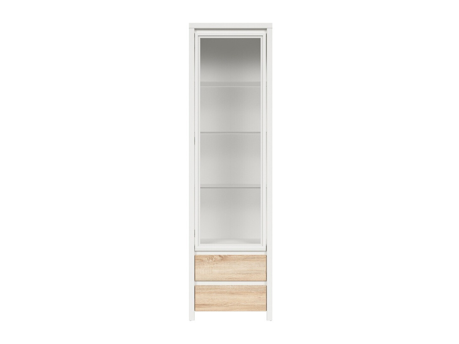 Scaffale Nolroma 140 (Bianco + Sonoma quercia)