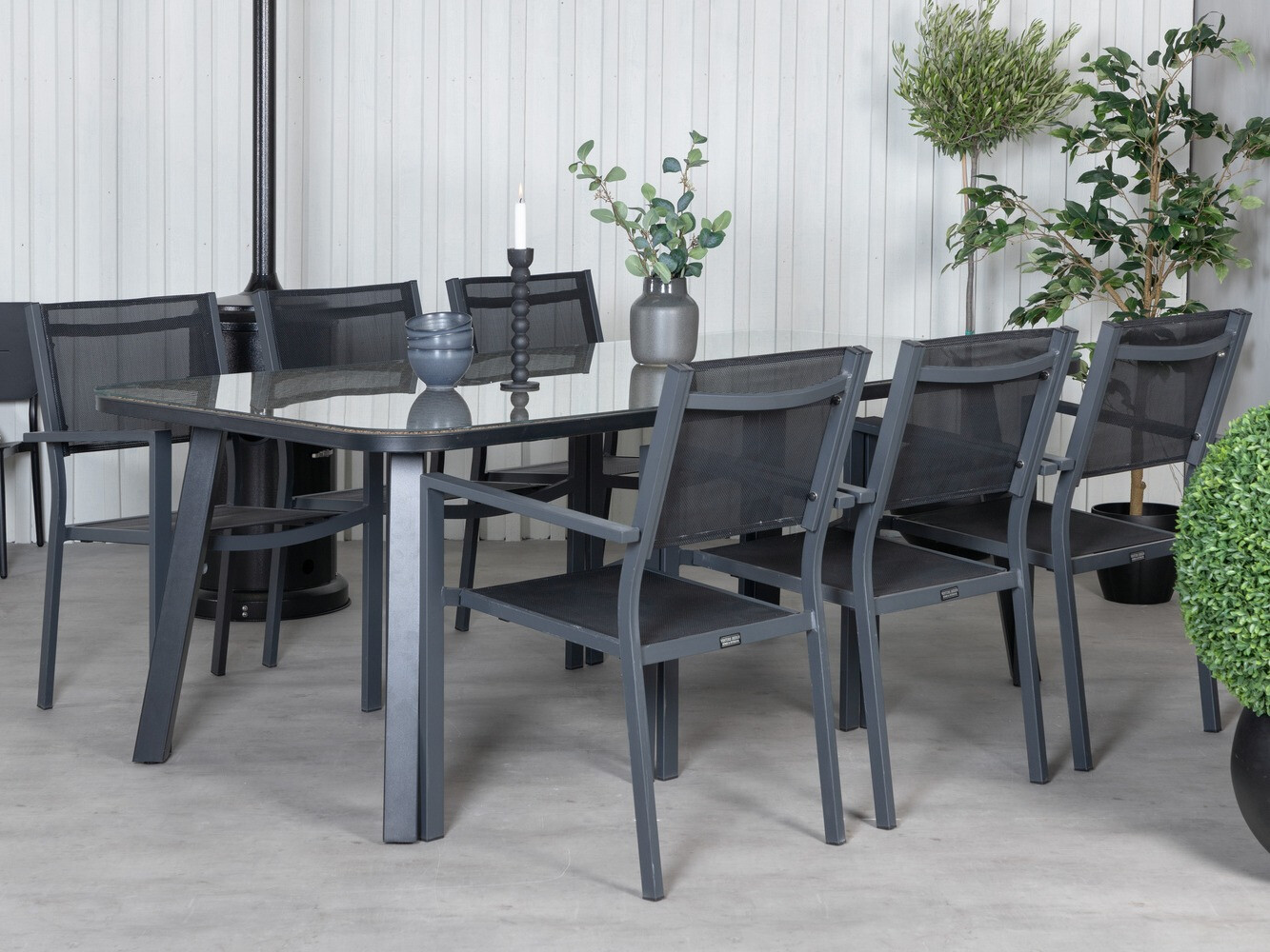 Tavolo e sedie set Dallas 760