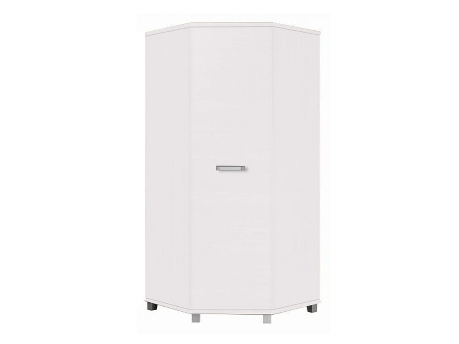 Armadio ad angolo Murrieta 108 (Bianco)