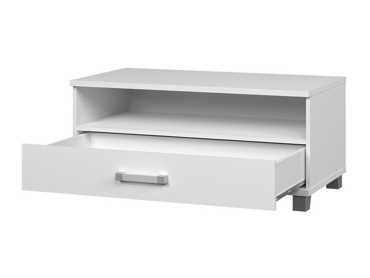 Parete attrezzata Cirevau 145 (Bianco)