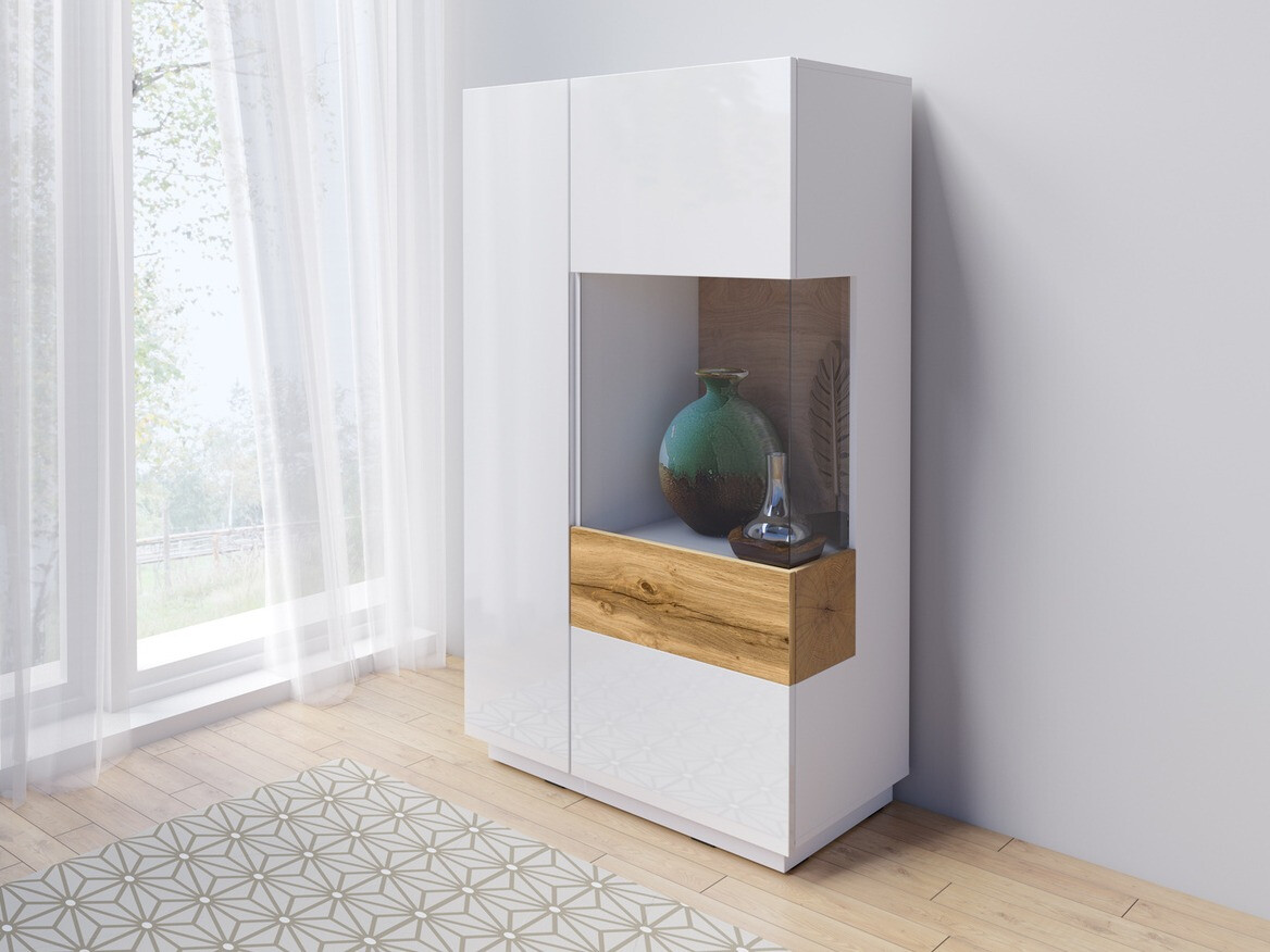 Madia Livlore 104 (Bianco + Bianco lucido + Quercia di Wotan)