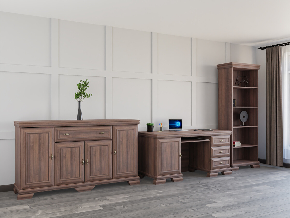 Set ufficio Salmeru 125 (Samoa King Noce)