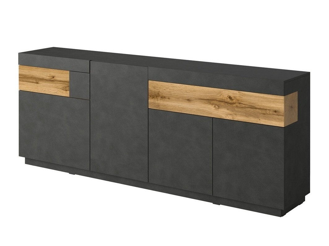 Cassettiera Livlore 101 (Matera grigio + Quercia di Wotan)