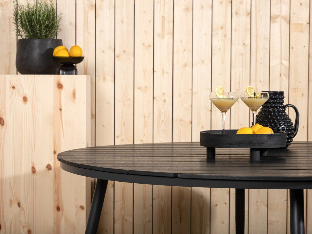Tavolo esterno Dallas 2832 (Nero)