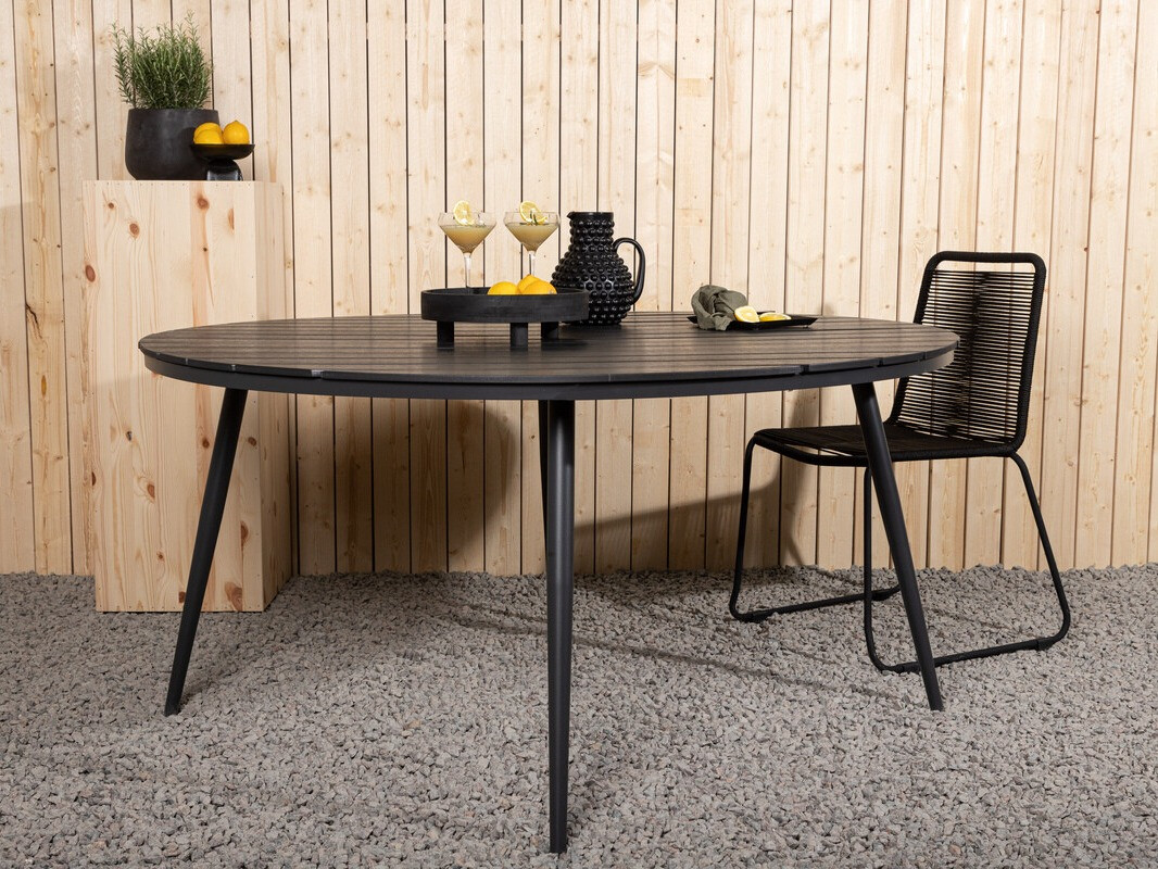 Tavolo esterno Dallas 2832 (Nero)