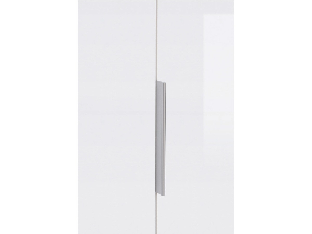 Armadio Tivetra 111 (Quercia di Wotan + Bianco lucido)