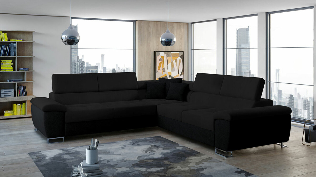 Divano angolare Comfivo 265 (Muna 14 + Uttario Velvet 2980)