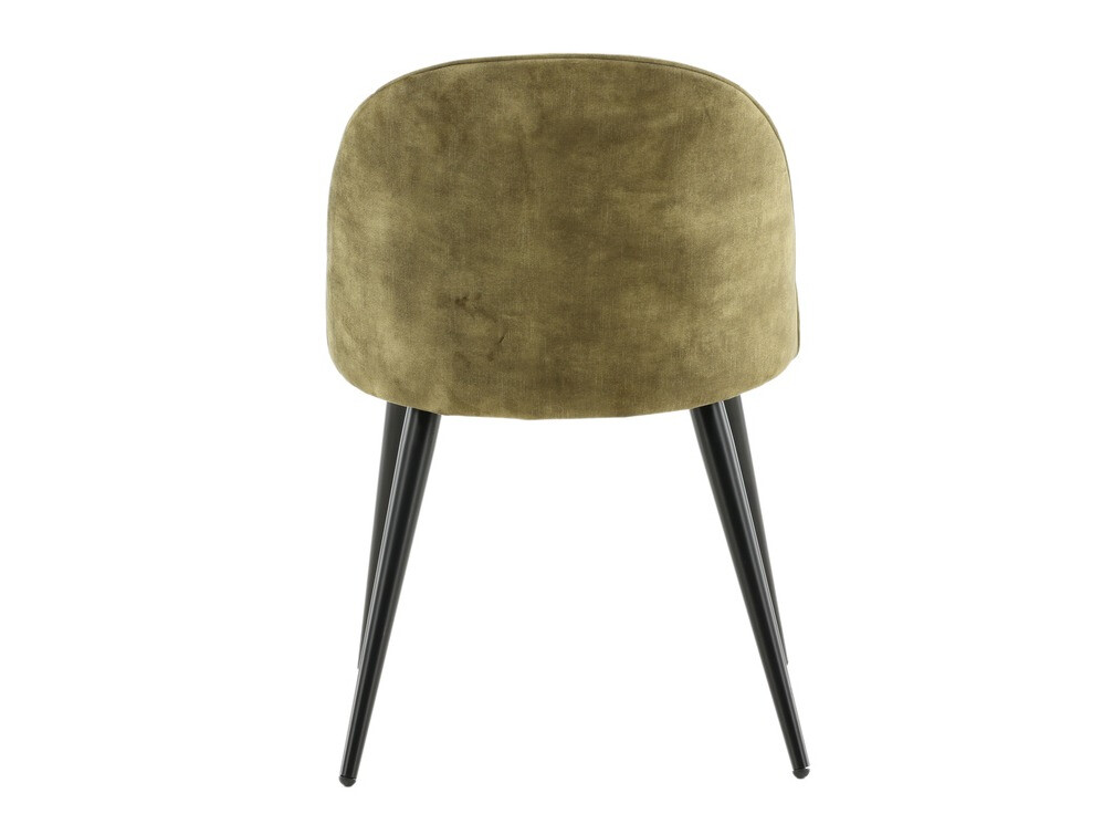 Sedia Dallas 153 (Verde polveroso + Nero)