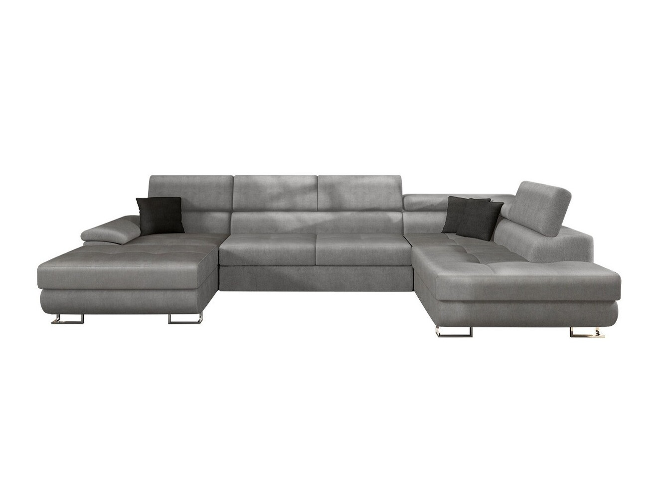 Divano angolare Comfivo Ruta IV (Magic Velvet 2217 + Magic Velvet 2219)