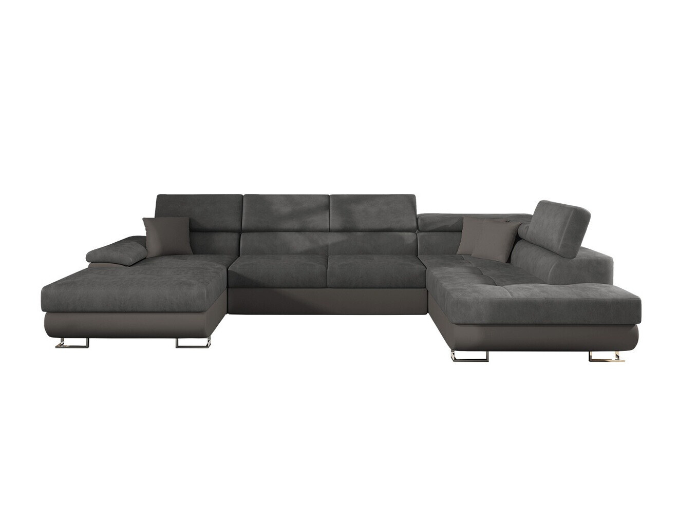 Divano angolare Comfivo Ruta IV (Soft 029 + Uttario Velvet 2971 + Soft 029)