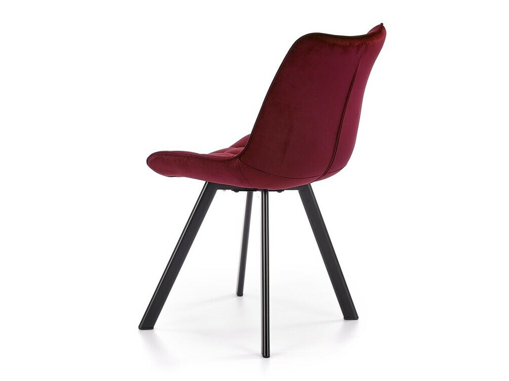 Sedia Houston 739 (Bordò + Nero)