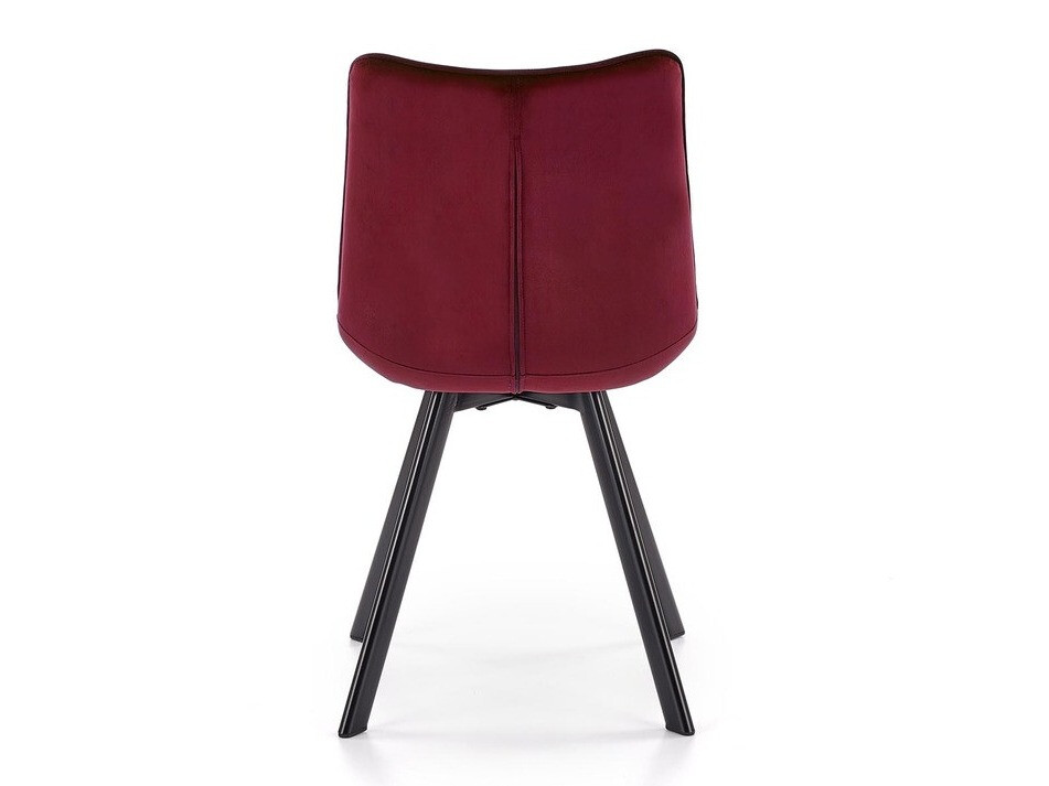 Sedia Houston 739 (Bordò + Nero)
