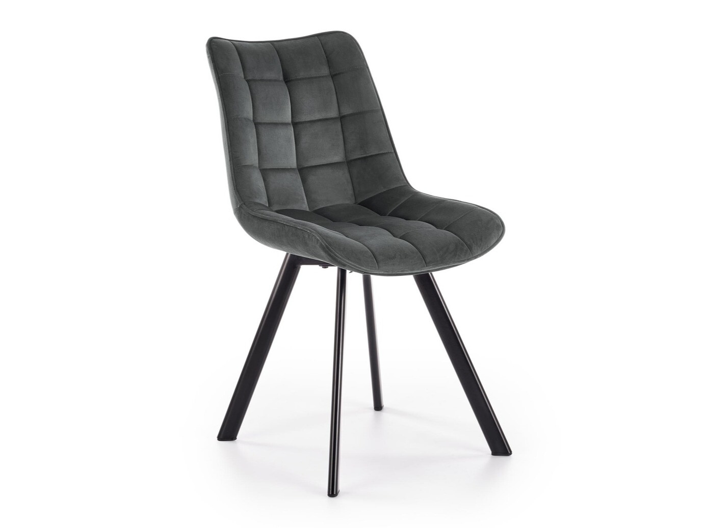 Sedia Houston 739 (Grigio scuro + Nero)