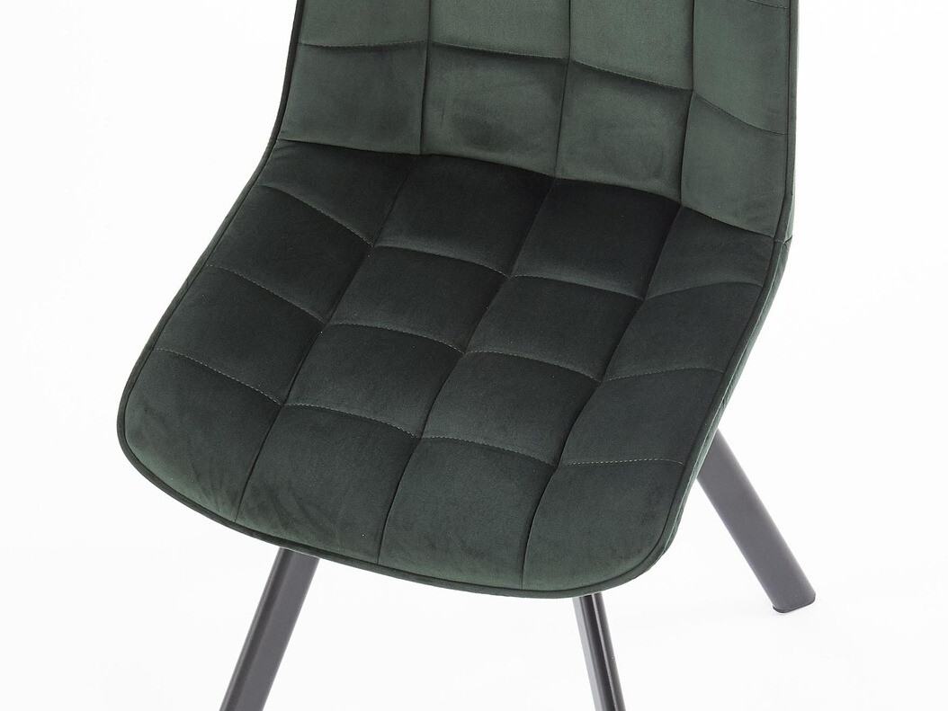 Sedia Houston 739 (Verde scuro + Nero)