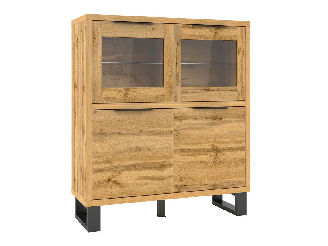 Scaffale Avicavu 103 (Quercia di Wotan + Nero)