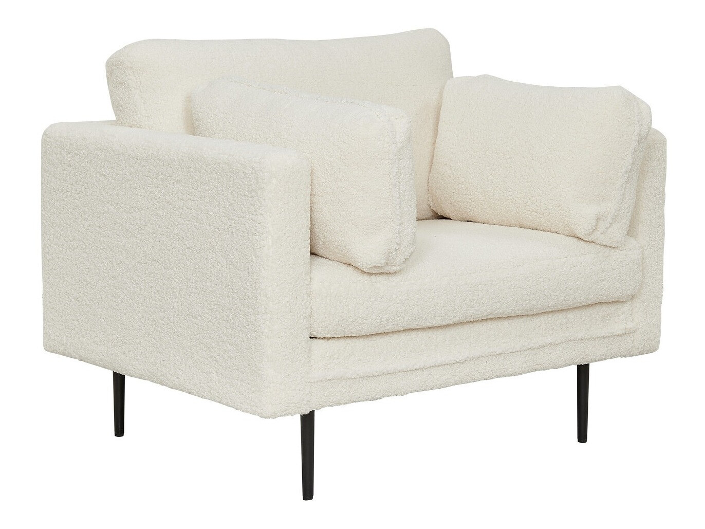 Poltrona Dallas 100 (Bianco + Nero)