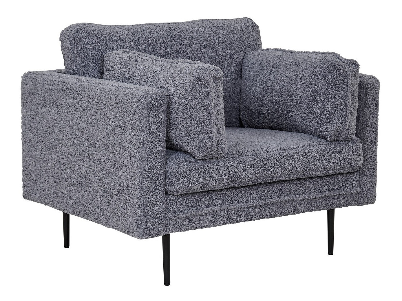 Poltrona Dallas 100 (Grigio + Nero)