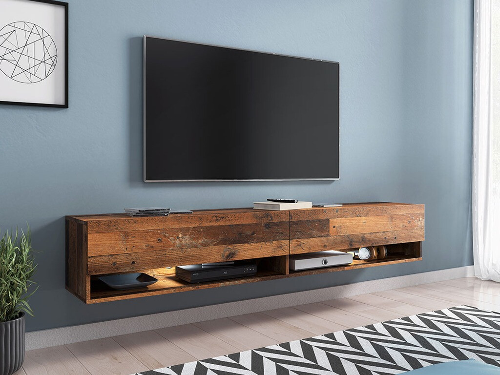Mobile porta TV Sarasota 119 (Albero invecchiato)