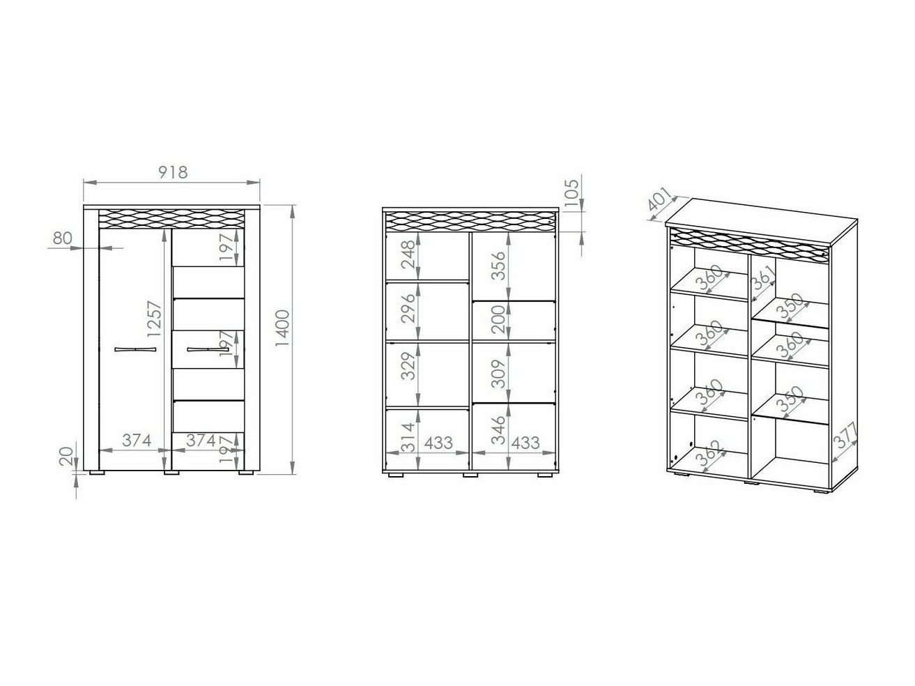 Scaffale Noleliu 100