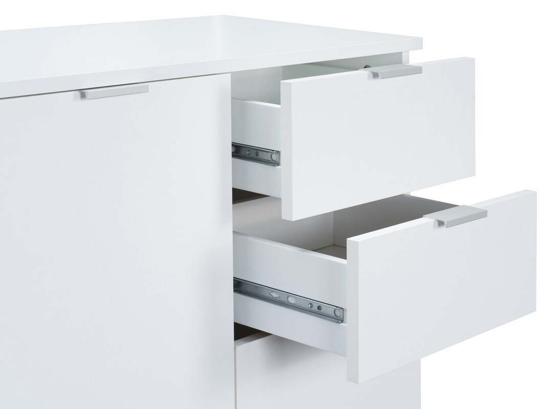 Cassettiera Bristol 131 (Bianco)