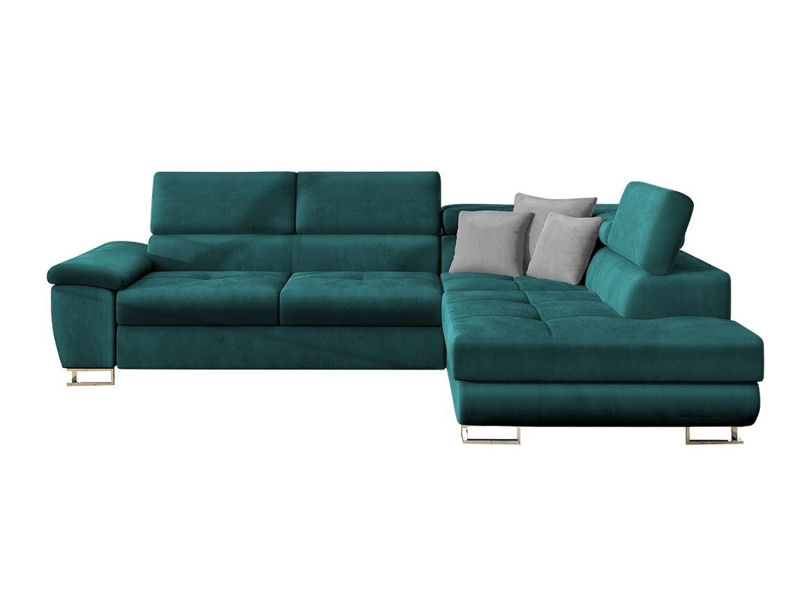 Divano angolare Comfivo Ruta II (Magic Velvet 2221 + Magic Velvet 2240)