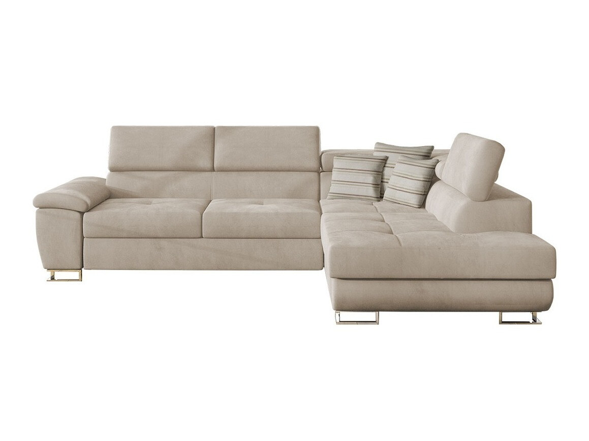 Divano angolare Comfivo Ruta II (Uttario Velvet 2979 + Senegal 825)