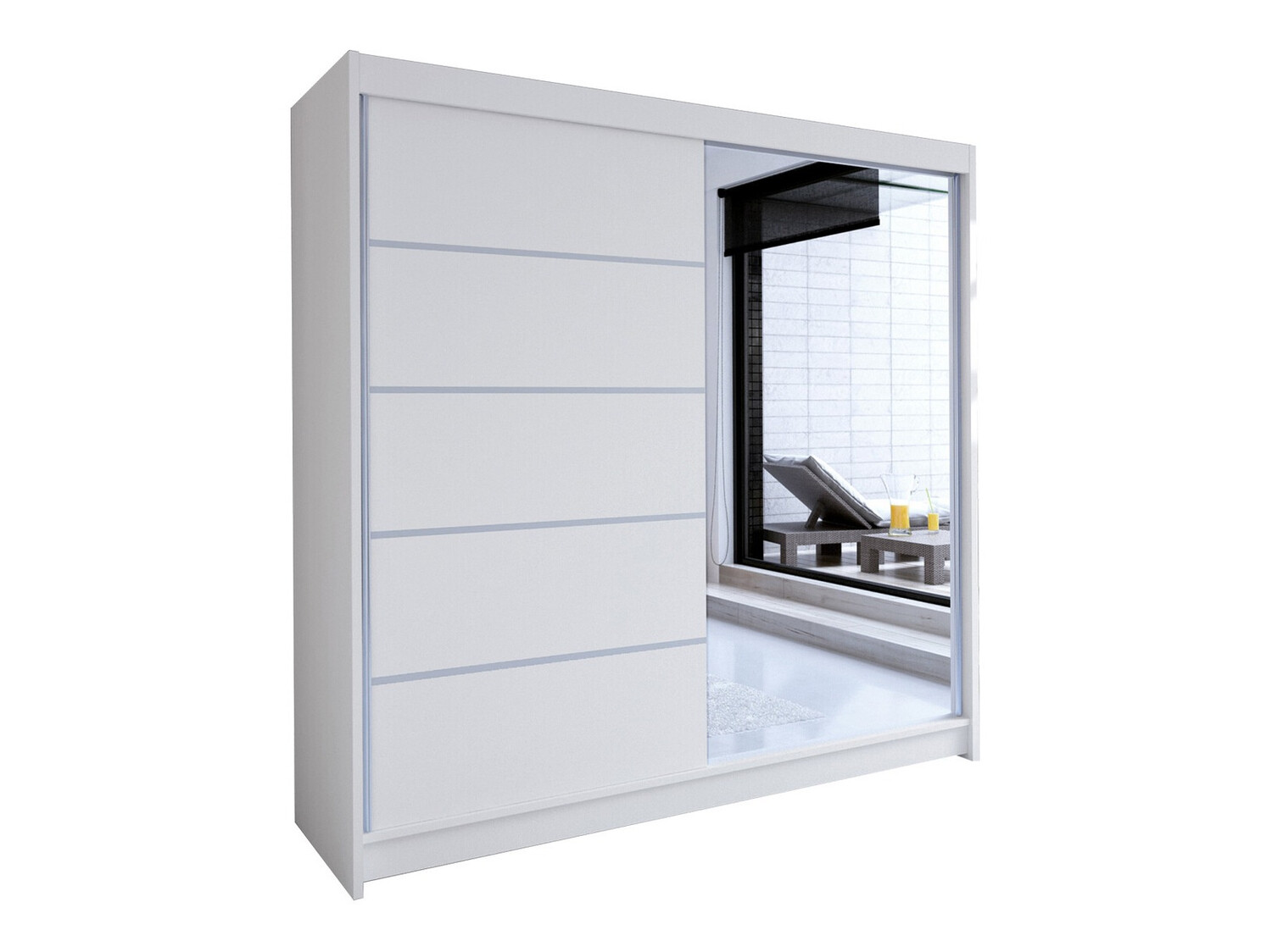 Armadio Closico Cavaris III (Bianco)