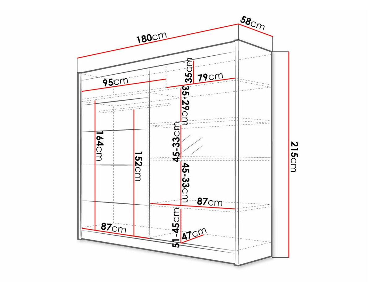 Armadio Closico Cavaris III (Bianco)