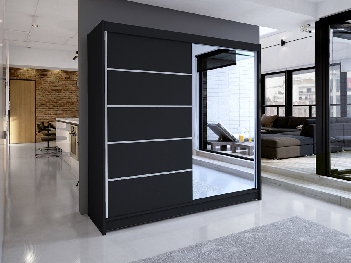 Armadio Closico Cavaris III (Nero)