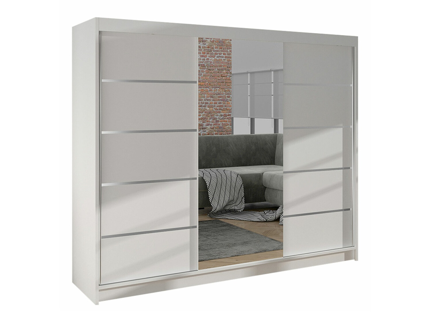 Armadio Closico Durion IV (Bianco)
