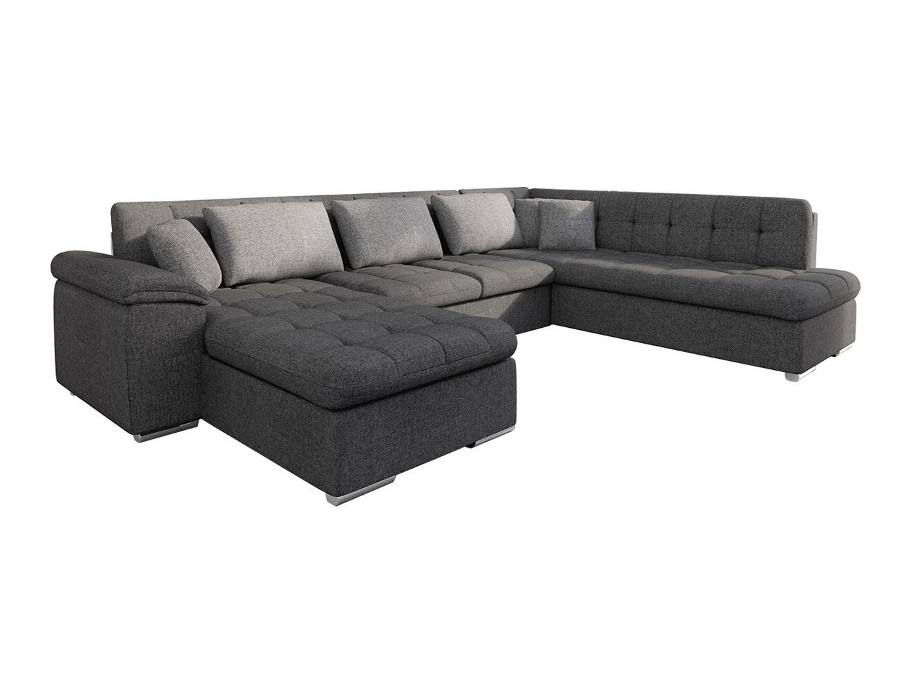 Divano angolare Comfivo Gemma IV (Lux 06 + Lux 06 + Lux 05)