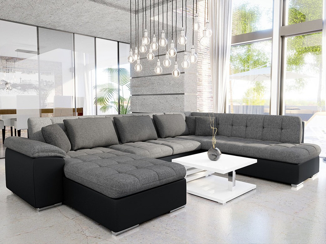Divano angolare Comfivo Gemma IV (Soft 011 + Lux 05 + Lux 06)