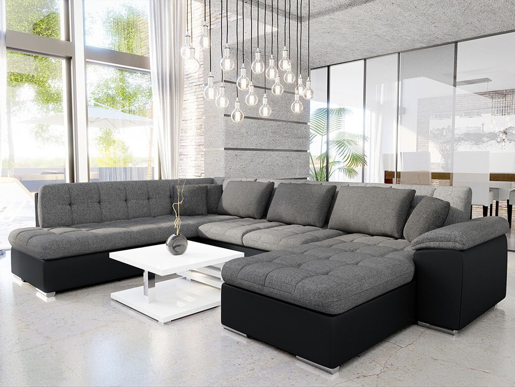 Divano angolare Comfivo Gemma IV (Soft 011 + Lux 05 + Lux 06)