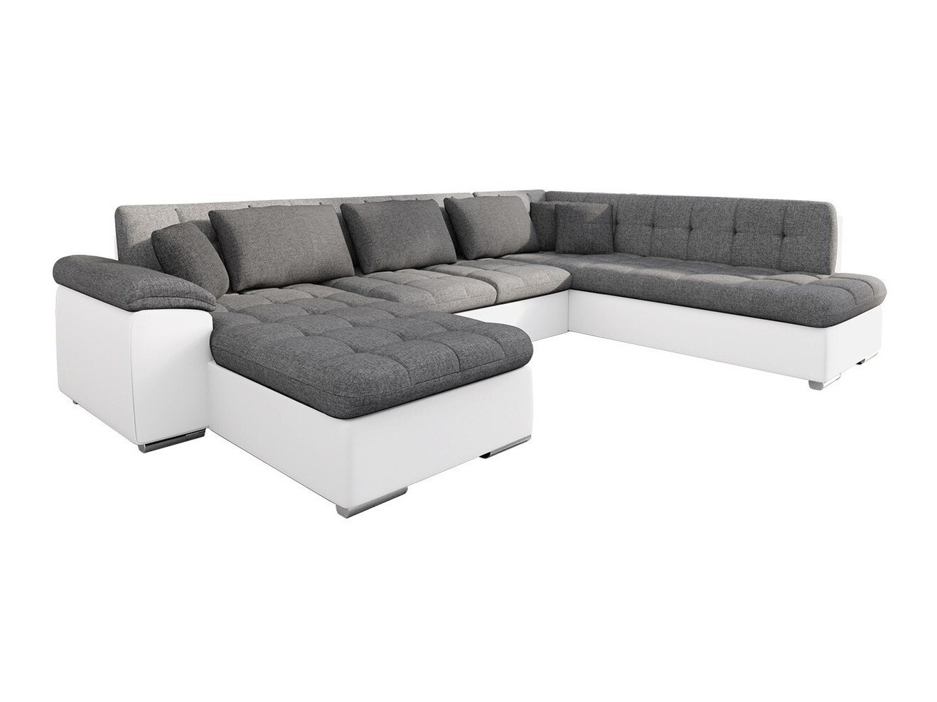 Divano angolare Comfivo Gemma IV (Soft 017 + Lux 05 + Lux 06)