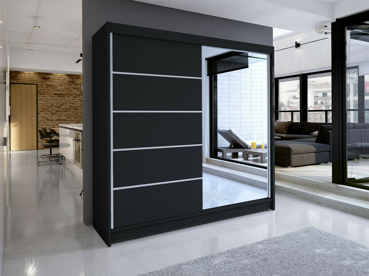Armadio Closico Cavaris III (Nero)