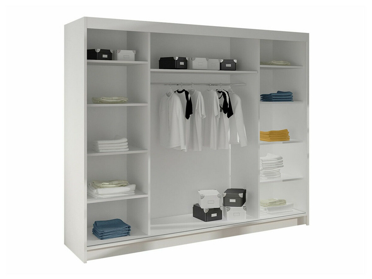 Armadio Closico Durion II (Nero + Rovere Artisan)