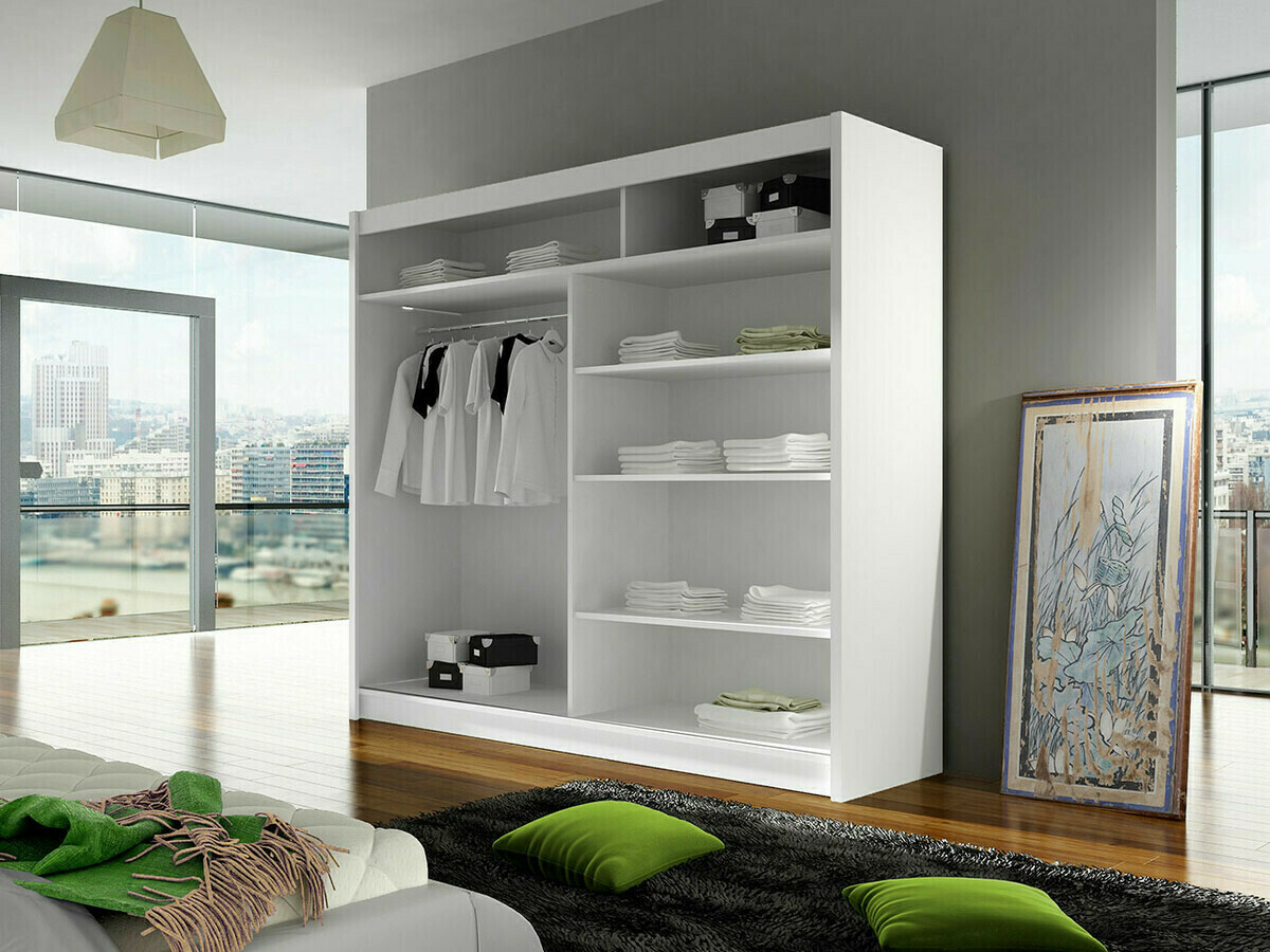 Armadio Closico Cavaris V (Nero + Bianco)