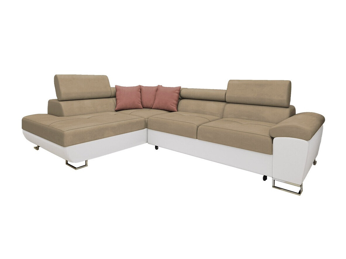 Divano angolare Comfivo Ruta II (Soft 017 + Uttario Velvet 2979 + Uttario Velvet 2955)