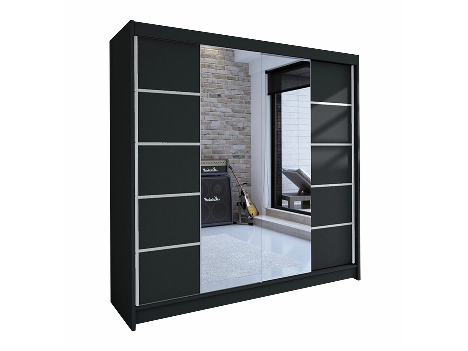 Armadio Closico Cavaris V (Nero)